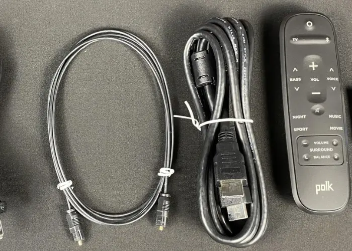 Install Polk Soundbar With HDMI Cable and Bluetooth