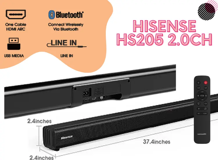 Hisense HS205 2.0ch